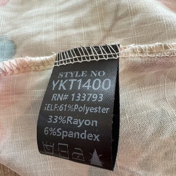 POL Floral Lace Kimono NWOT - Picture 6 of 7